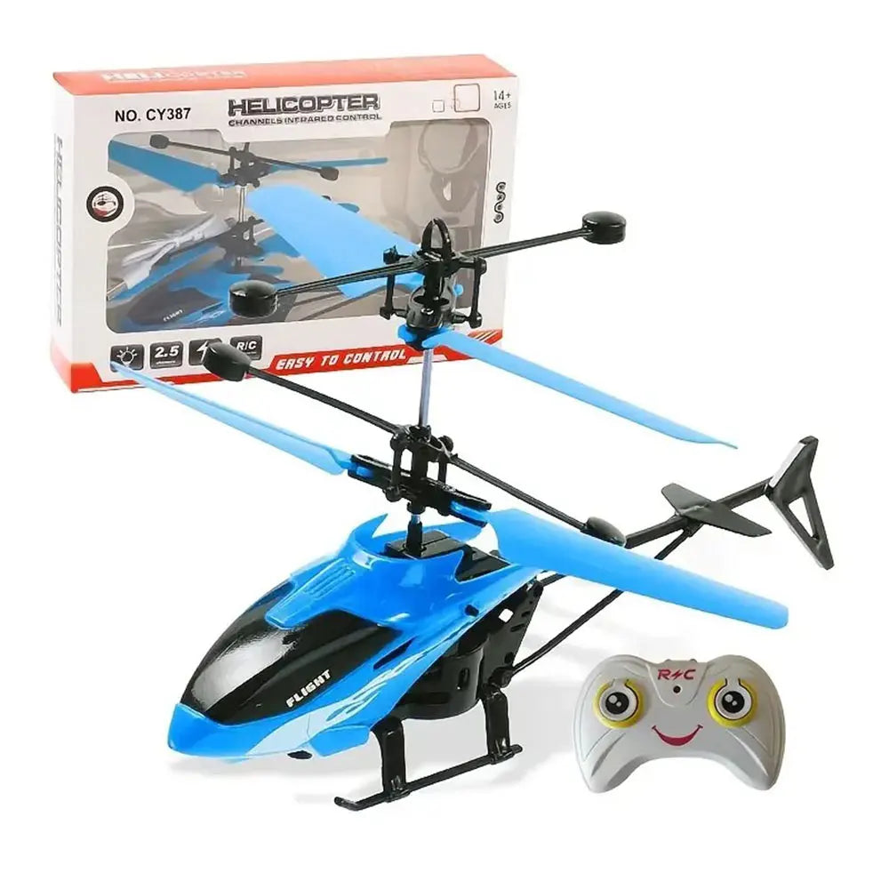 Rechargeable Mini RC Drone Remote Control Safe Fall Resistant RC Helicopters Drone Toys Induction Hovering Children Toys