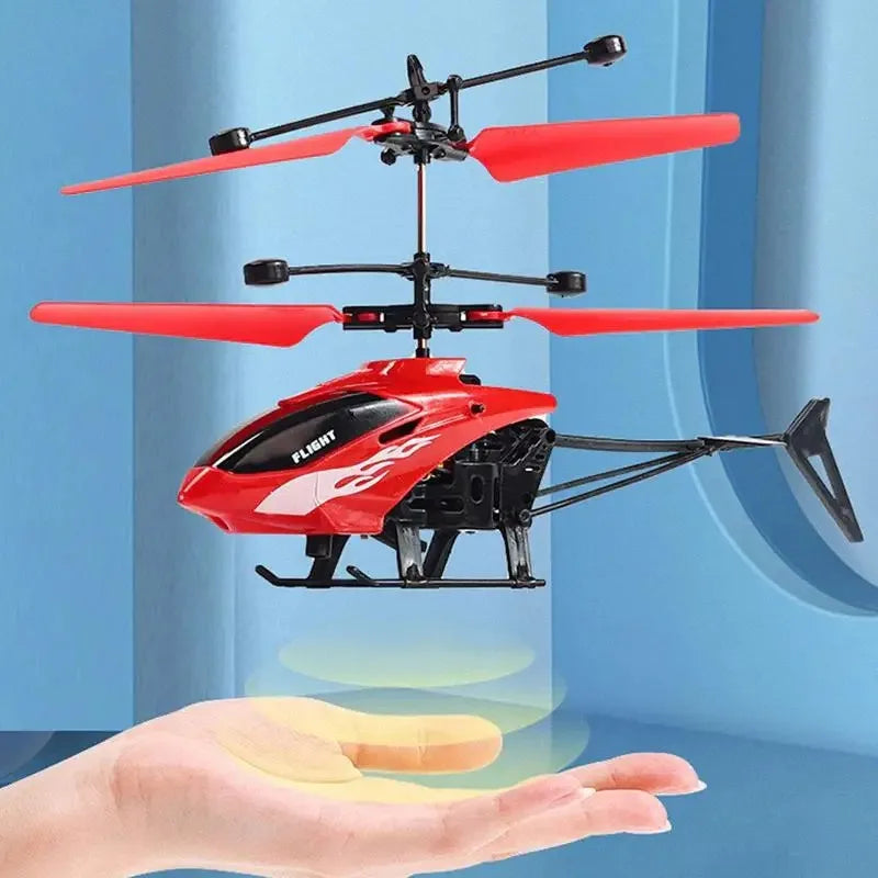 Rechargeable Mini RC Drone Remote Control Safe Fall Resistant RC Helicopters Drone Toys Induction Hovering Children Toys