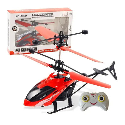 Rechargeable Mini RC Drone Remote Control Safe Fall Resistant RC Helicopters Drone Toys Induction Hovering Children Toys